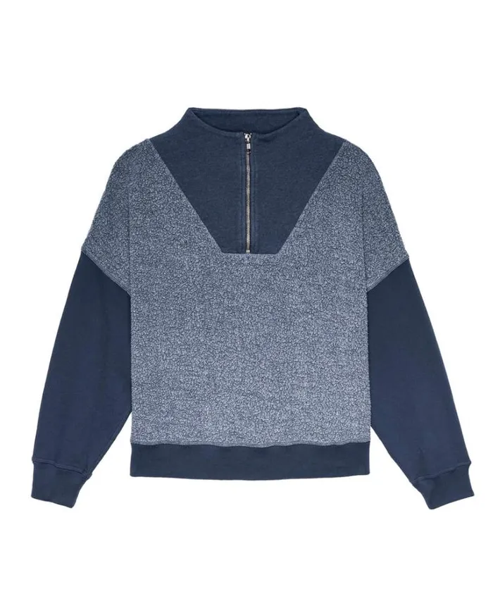 Tops Women039s The Great The Trail Sweatshirt Navy