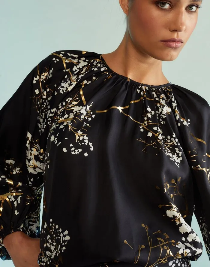 Tops Women Cynthia Rowley Alice Silk Blouse