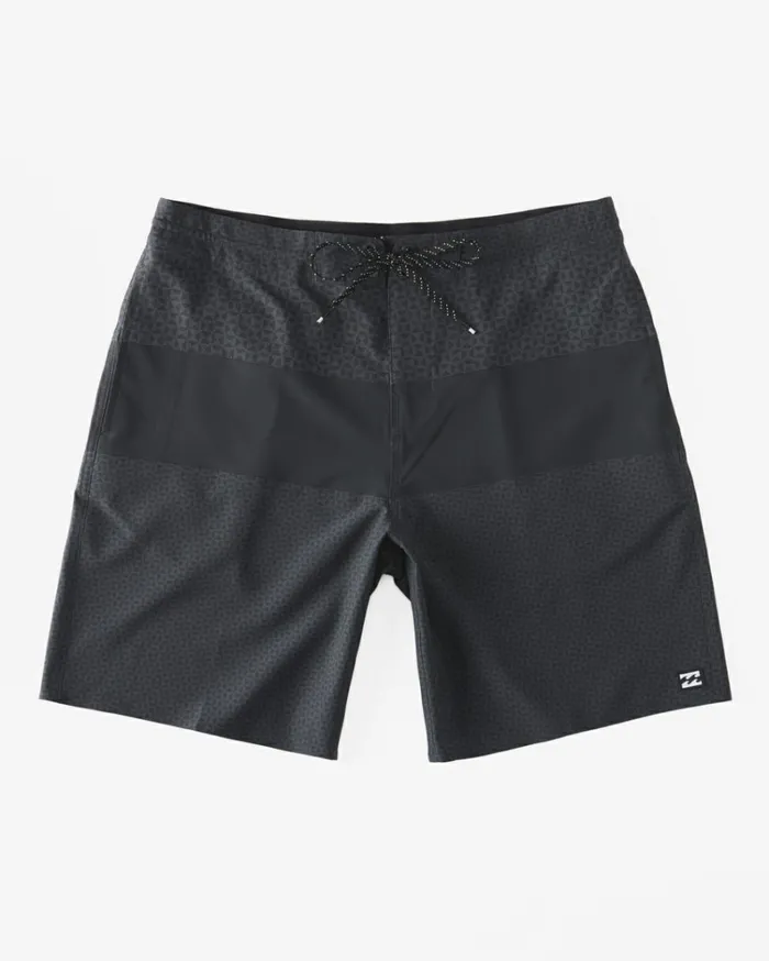 Tribong Lo Tide 19034 Boardshorts Asphalt Men Billabong Side Pockets