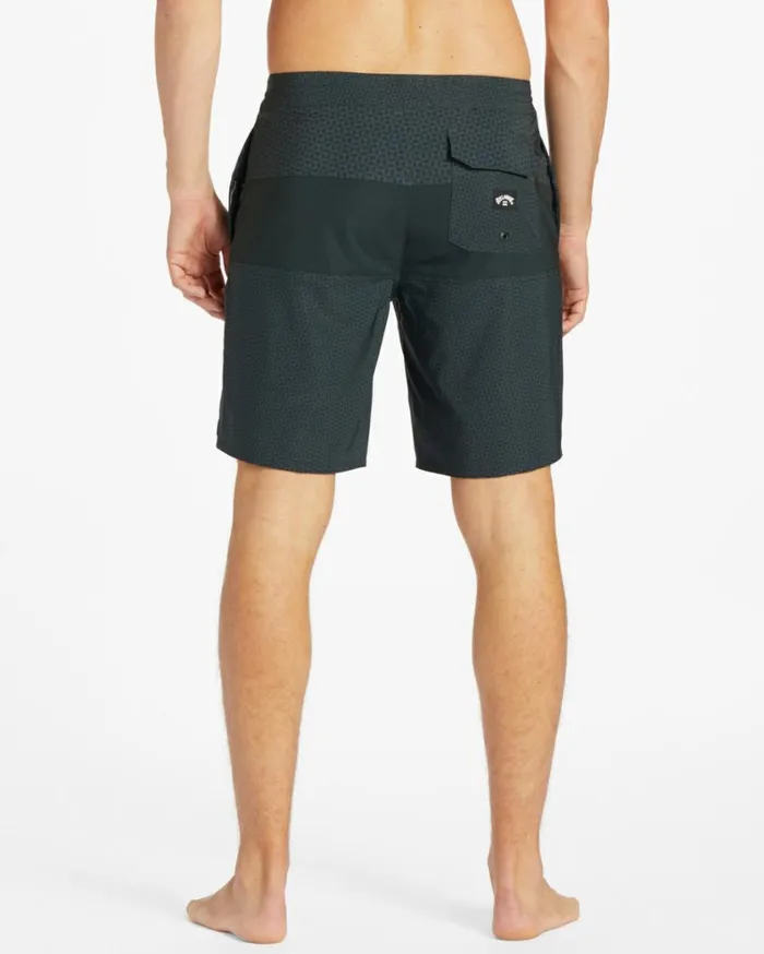 Tribong Lo Tide 19034 Boardshorts Asphalt Men Billabong Side Pockets