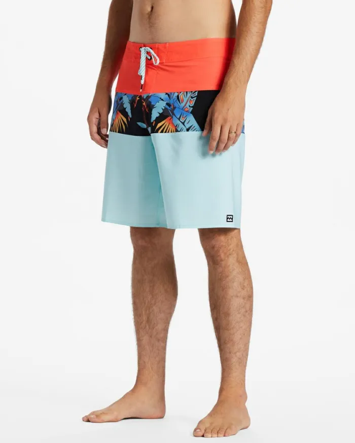 Tribong Pro Performance 18034 Boardshorts Costal Blue Men Billabong Long Length