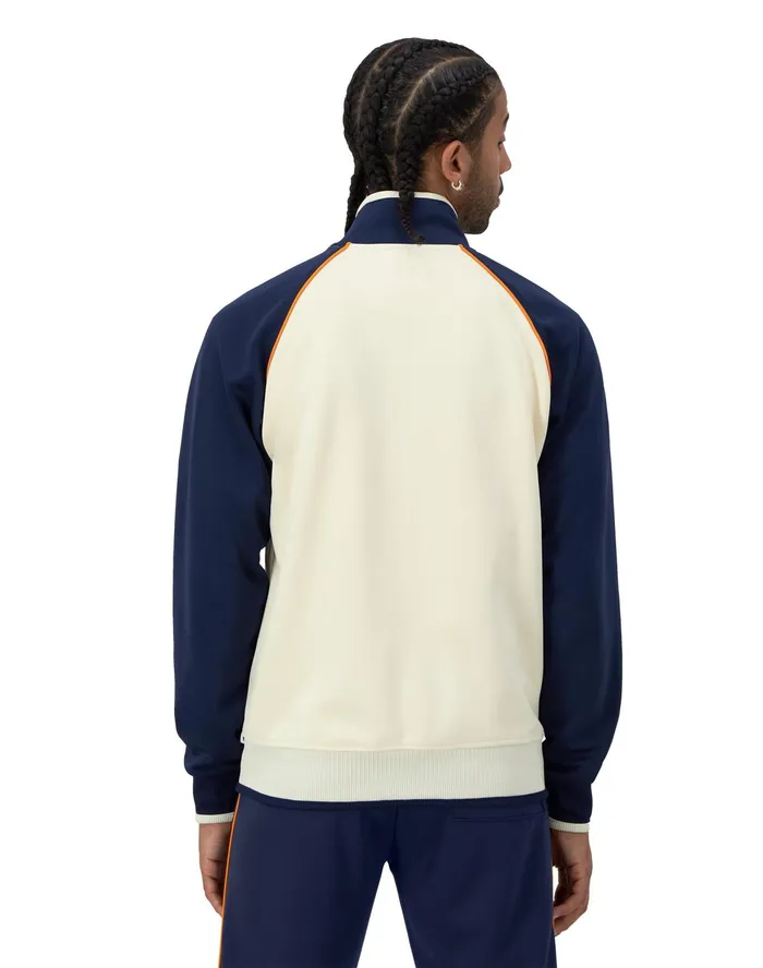 Tricot Track Jacket Winged C Logo Naturalathletic Navy Men Champion Jackets