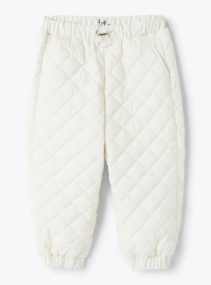 Trousers And Leggings Girl 216 Il Gufo Microfiber Nylon Joggers