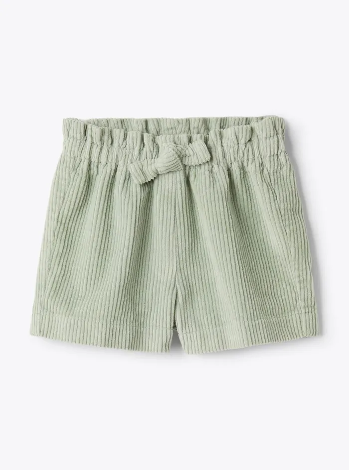 Trousers And Skirts Baby 036 Il Gufo Ribbed Velvet Shorts