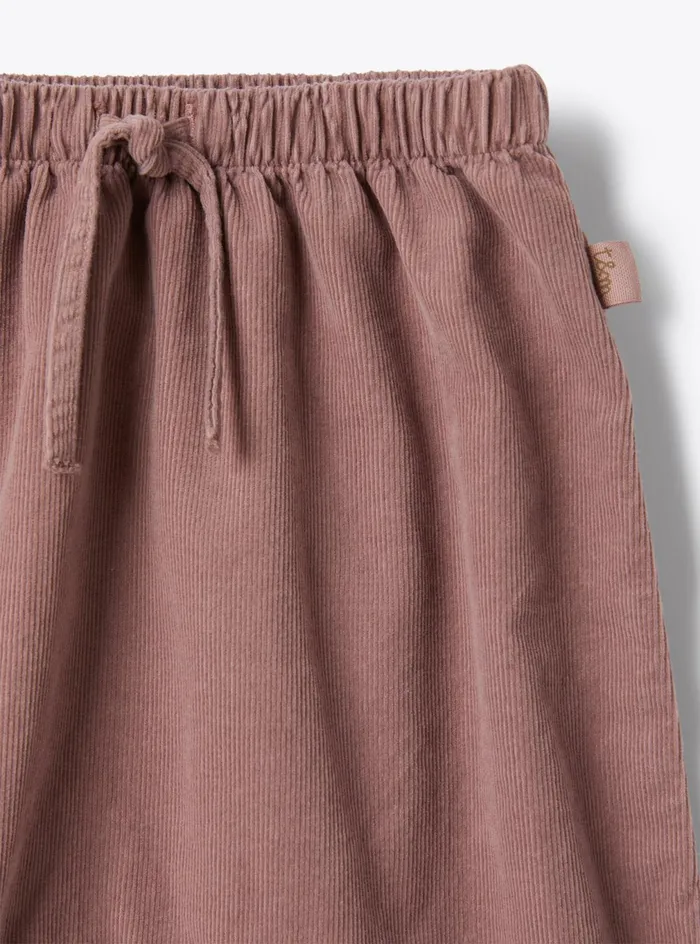 Trousers Baby 036 Il Gufo Ribbed Upcycled Cotton Corduroy Trousers