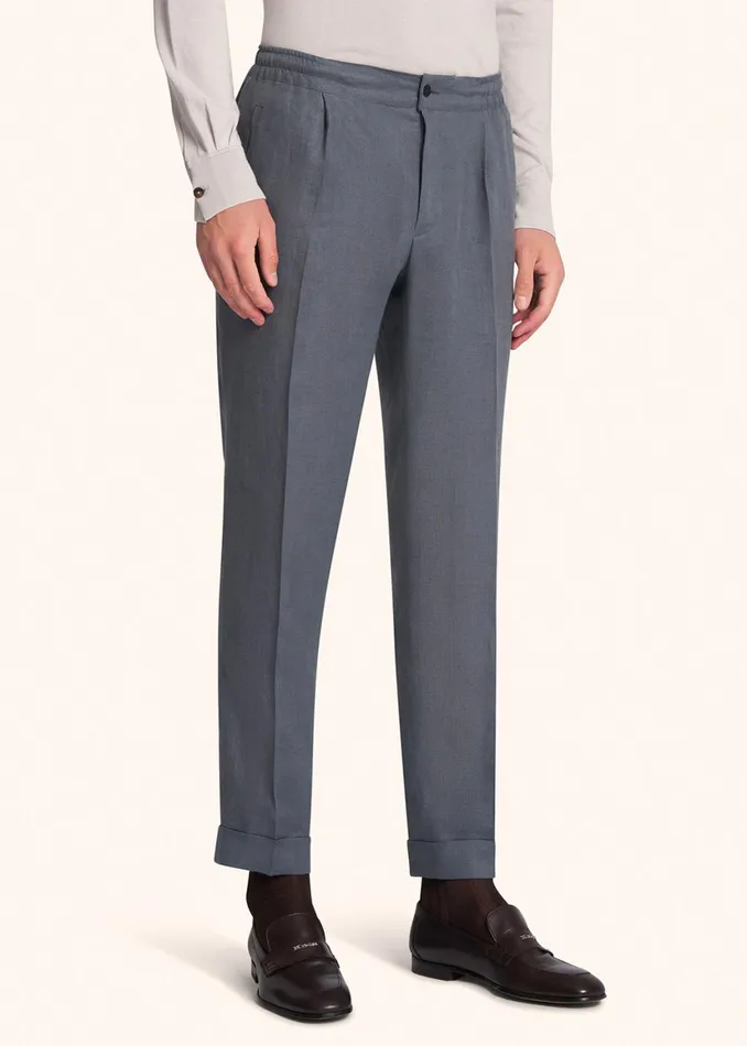 TROUSERS LINEN Men Kiton Pants TROUSERS LINEN Men Kiton Pants