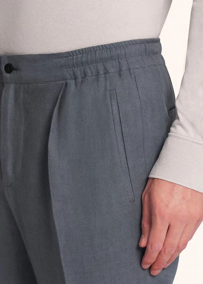 TROUSERS LINEN Men Kiton Pants TROUSERS LINEN Men Kiton Pants