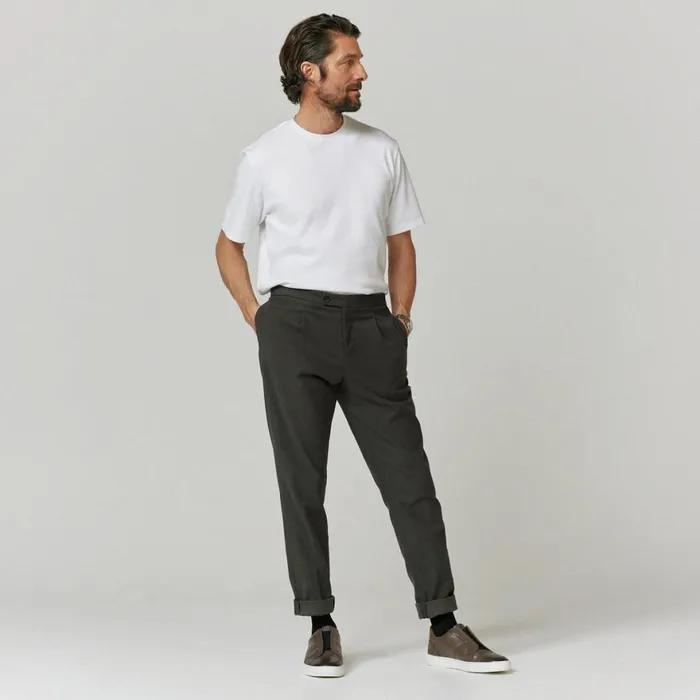 Trousers Men Oliver Sweeney Nazare Grey Trousers Men Oliver Sweeney Nazare Grey