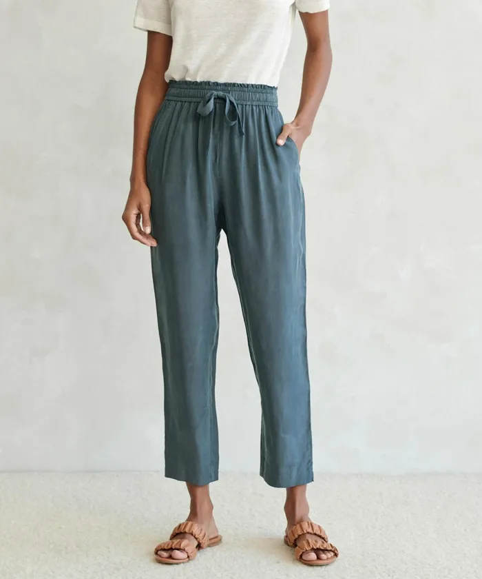Trousers Women Jenni Kayne Rio Trouser Ink