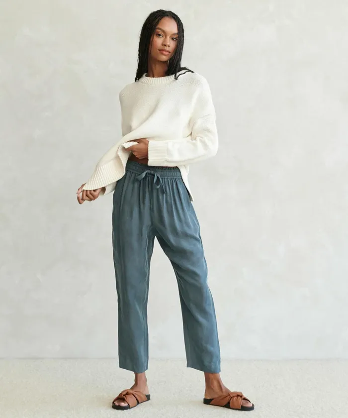 Trousers Women Jenni Kayne Rio Trouser Ink
