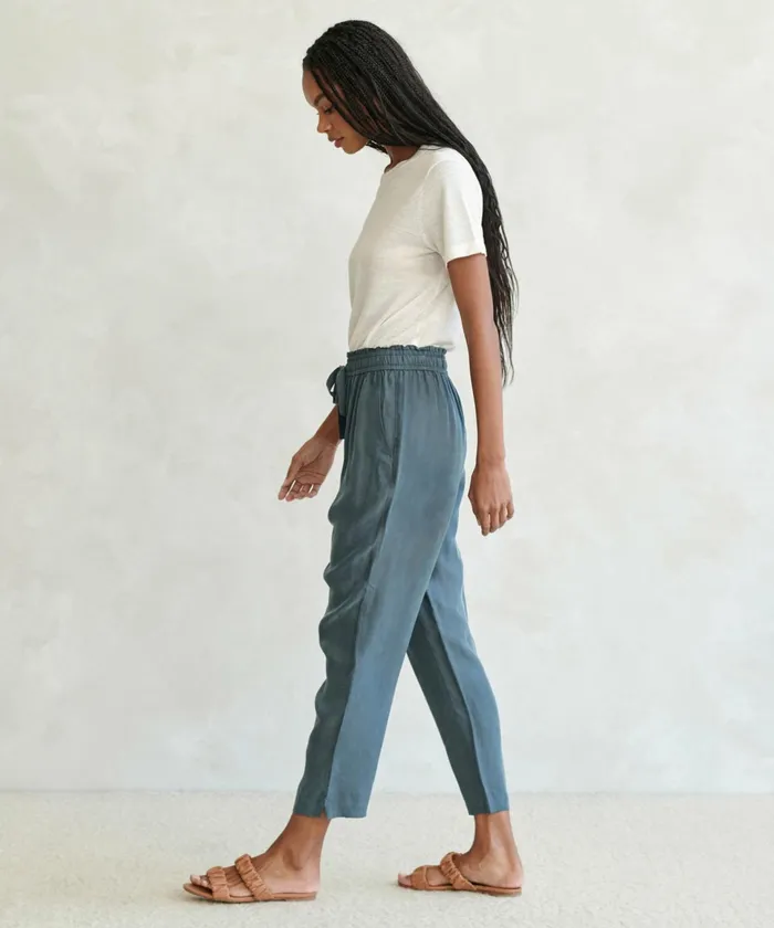 Trousers Women Jenni Kayne Rio Trouser Ink