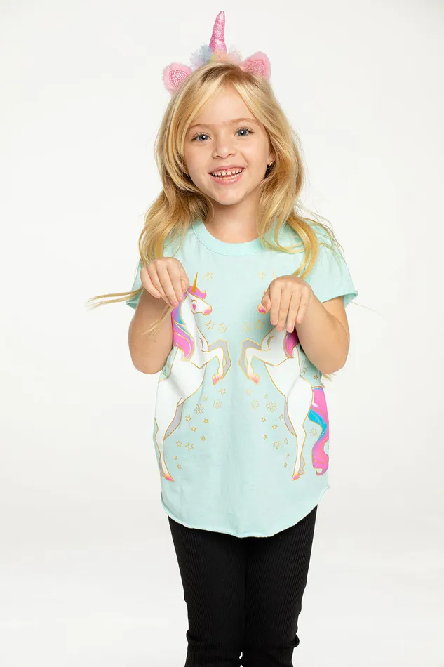 Unicorns Girls Tops Chaser Brand