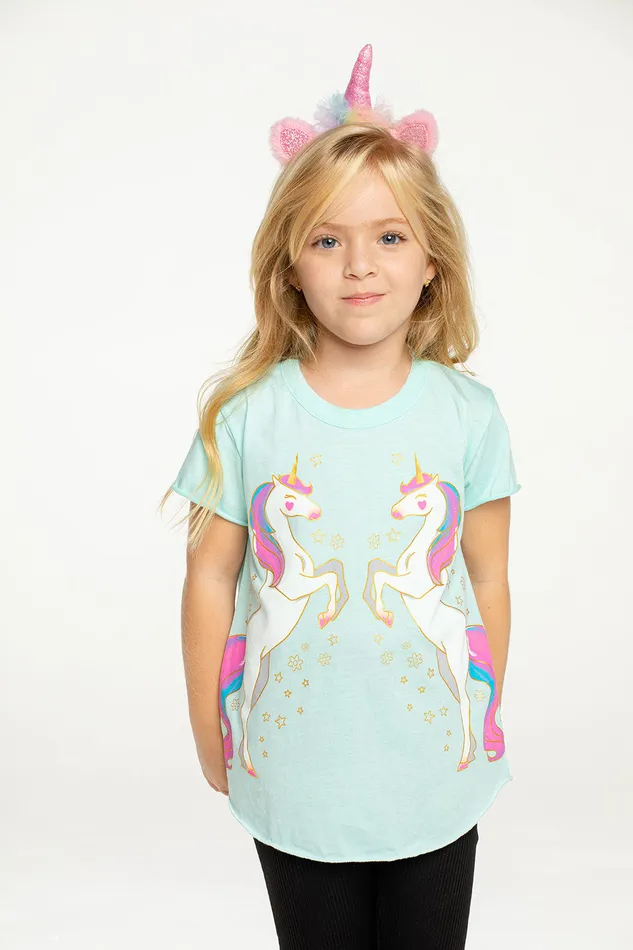 Unicorns Girls Tops Chaser Brand