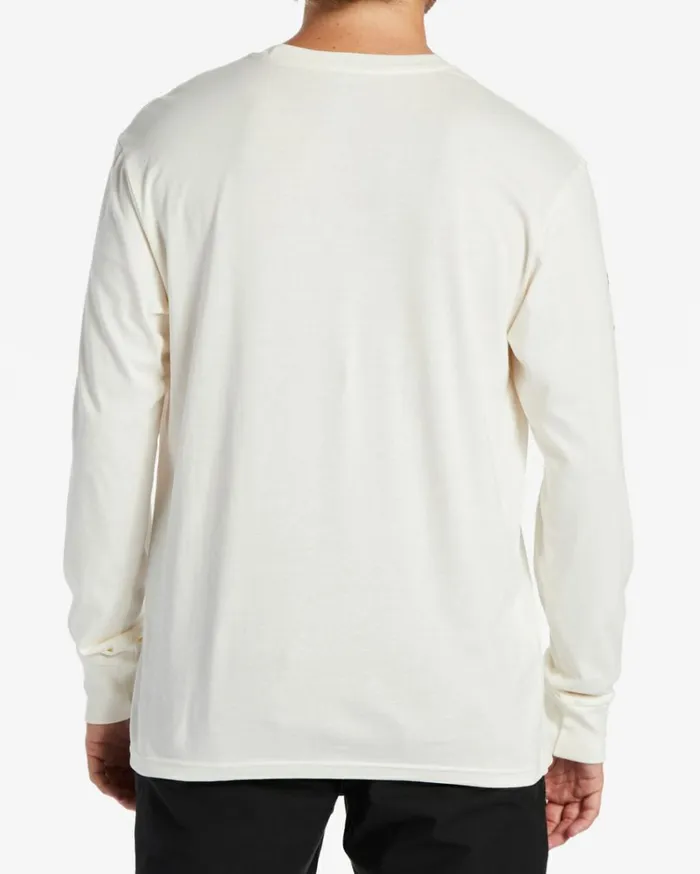 Unity Long Sleeve TShirt Off White Men Billabong TShirts