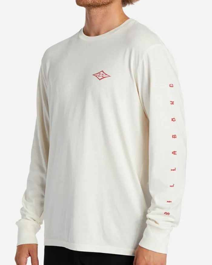 Unity Long Sleeve TShirt Off White Men Billabong TShirts
