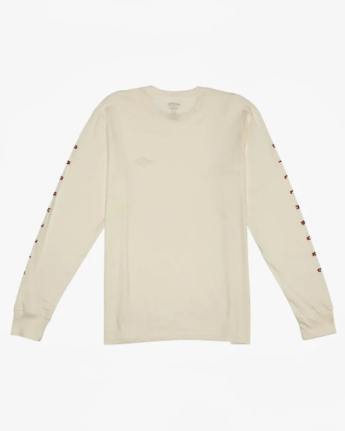 Unity Long Sleeve TShirt Off White Men Billabong TShirts
