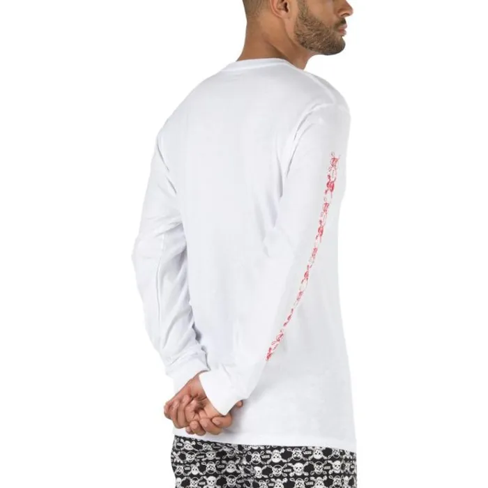 Vans Anaheim Factory OG Skull Long Sleeve TShirt White Mens TShirts and Tanks Vans Anaheim Factory OG Skull Long Sleeve TShirt White Mens TShirts and Tanks