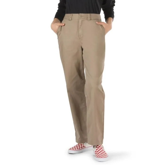 Vans Authentic Chino Pant Military Khaki Womens Pants and Leggings