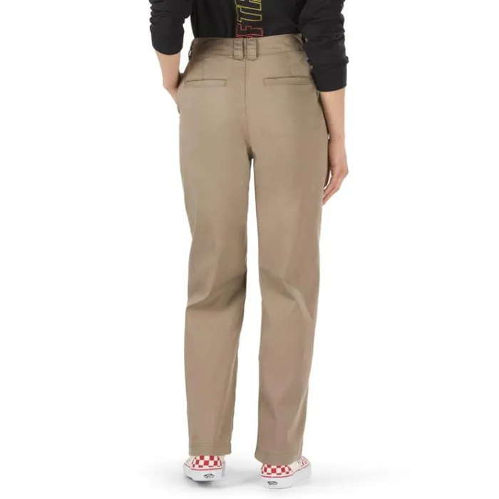 Vans Authentic Chino Pant Military Khaki Womens Pants and Leggings Vans Authentic Chino Pant Military Khaki Womens Pants and Leggings