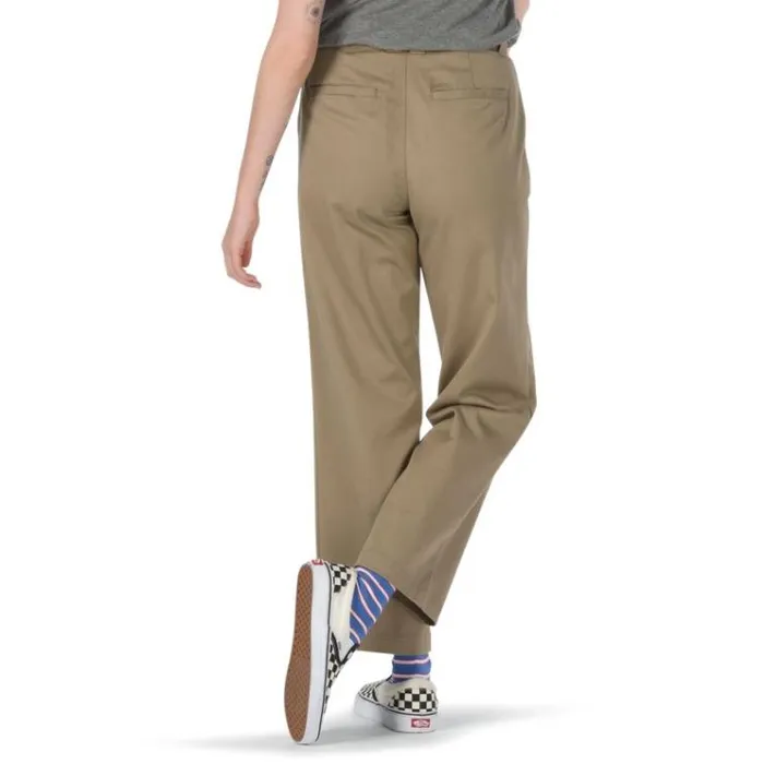 Vans Authentic Chino Pant Military Khaki Womens Pants and Leggings Vans Authentic Chino Pant Military Khaki Womens Pants and Leggings