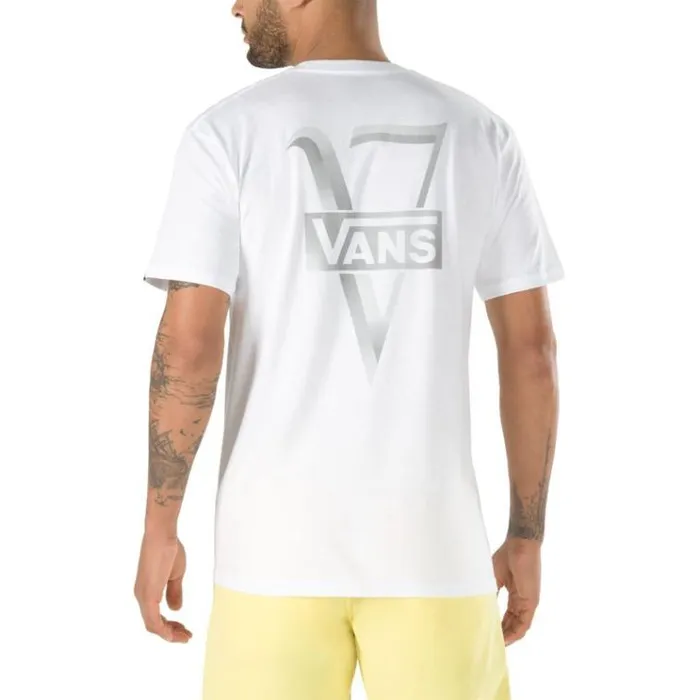 Vans Ave Vintage V TShirt White Mens TShirts and Tanks
