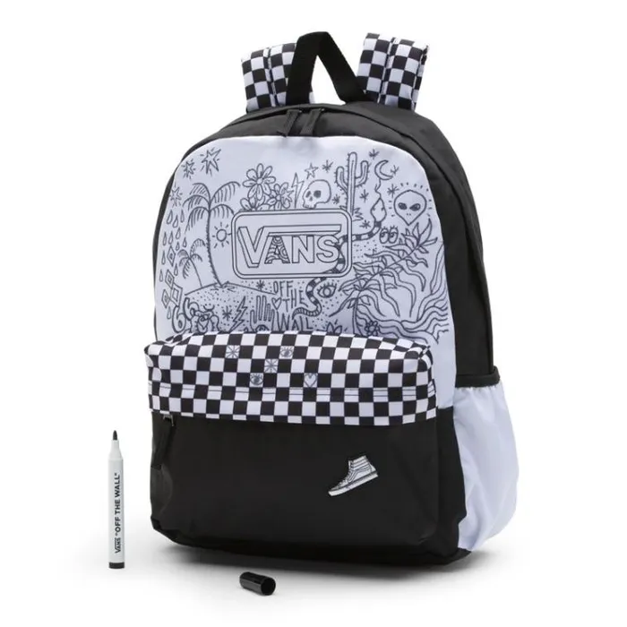 Vans DIY Backpack White MensWomens Backpacks and Bags Vans DIY Backpack White MensWomens Backpacks and Bags