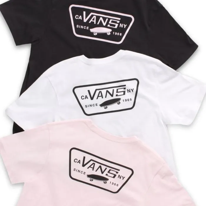 Vans Full Patch Back TShirt WhiteBlack Mens TShirts and Tanks Vans Full Patch Back TShirt WhiteBlack Mens TShirts and Tanks