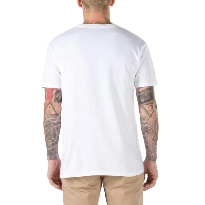 Vans Full Patch TShirt WhiteBlack Mens TShirts and Tanks