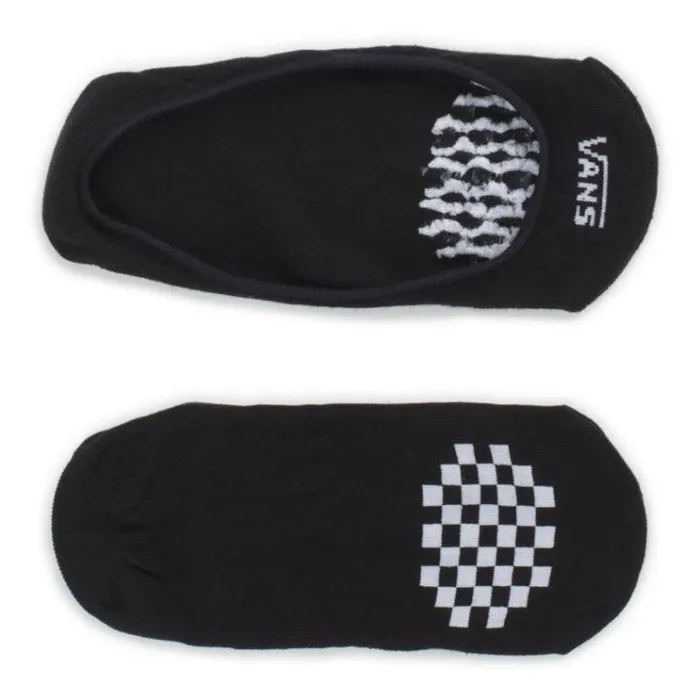 Vans Girly No Show Socks 3 Pack BlackWhite Womens Socks