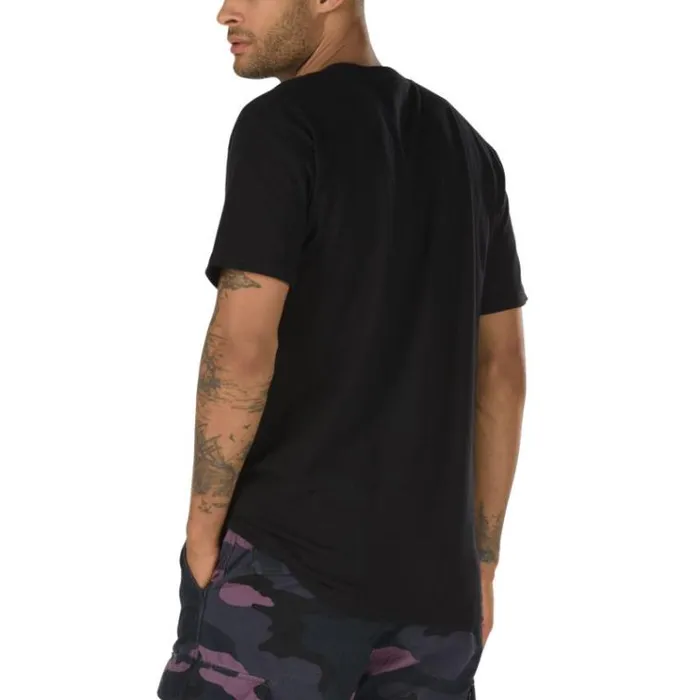 Vans Left Chest Logo TShirt BlackWhite Mens TShirts and Tanks Vans Left Chest Logo TShirt BlackWhite Mens TShirts and Tanks