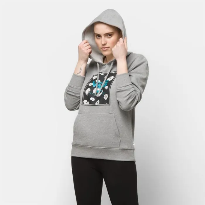 Vans Murtle Hoodie Grey Heather Womens Hoodies and Jackets Vans Murtle Hoodie Grey Heather Womens Hoodies and Jackets
