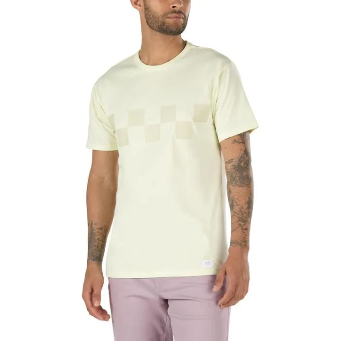 Vans Off The Wall Elevated Tee Tender Yellow Mens TShirts and Tanks