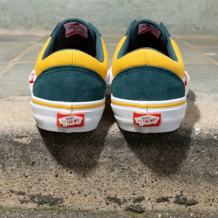 Vans Old Skool Pro PrimeAtlanicGold MensWomens Pro Skate Vans Old Skool Pro PrimeAtlanicGold MensWomens Pro Skate