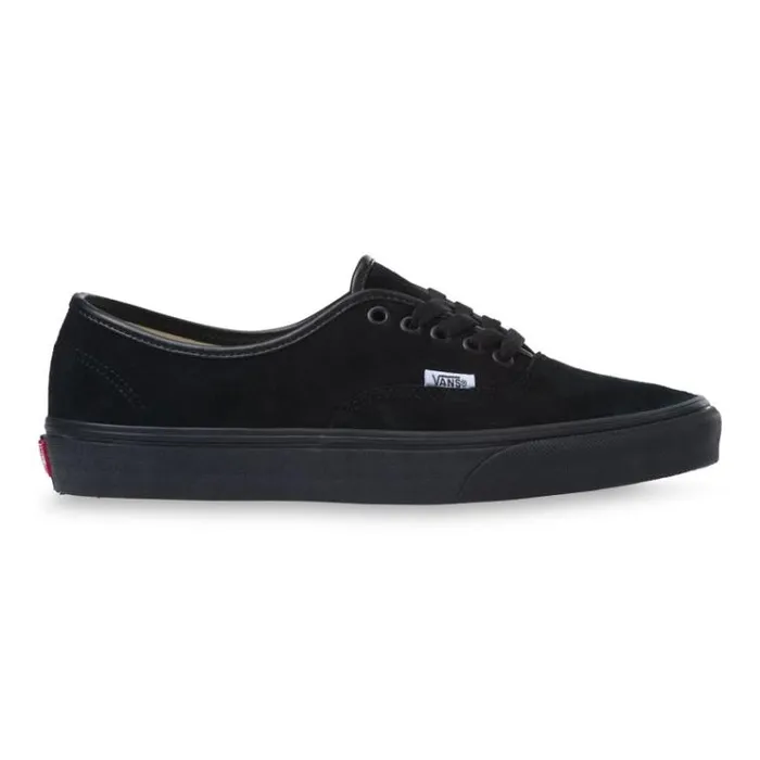 Vans Pig Suede Authentic BlackBlack Mens Classics Shoes Vans Pig Suede Authentic BlackBlack Mens Classics Shoes