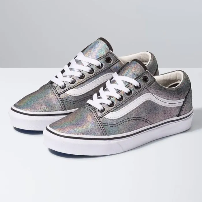 Vans Prism Suede Old Skool BlackTrue White MensWomens Classics Shoes