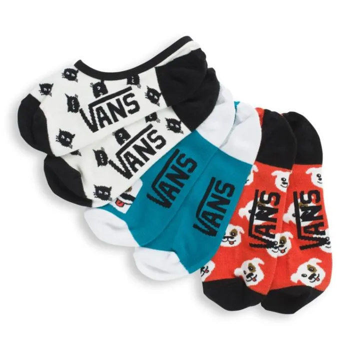Vans Puppy Party Canoodle 3 Pack Multi Womens Socks