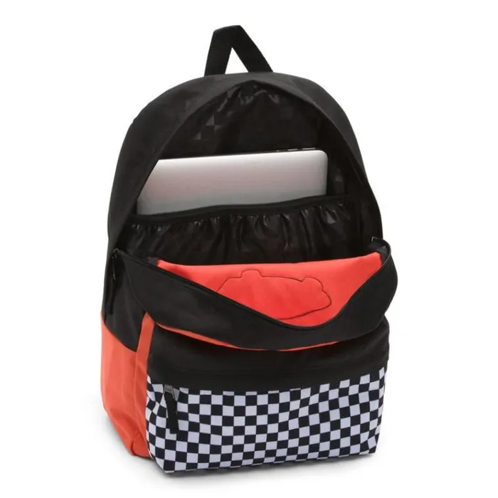 Vans Realm Backpack PaprikaCheckerboard MensWomens Backpacks and Bags Vans Realm Backpack PaprikaCheckerboard MensWomens Backpacks and Bags