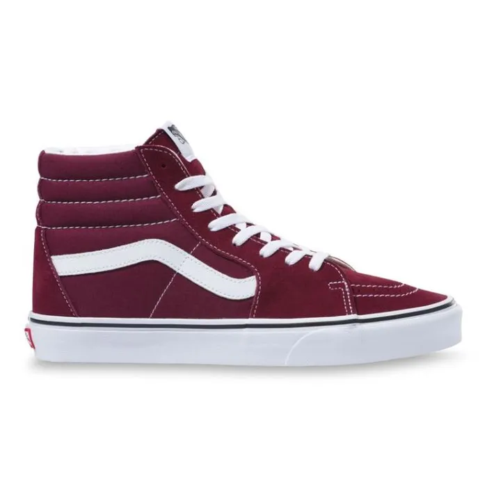 Vans Sk8Hi Port RoyaleTrue White MensWomens Classics Shoes Vans Sk8Hi Port RoyaleTrue White MensWomens Classics Shoes