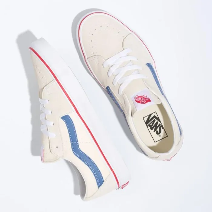 Vans Sk8Low Classic WhiteNavy MensWomens Classics Shoes Vans Sk8Low Classic WhiteNavy MensWomens Classics Shoes