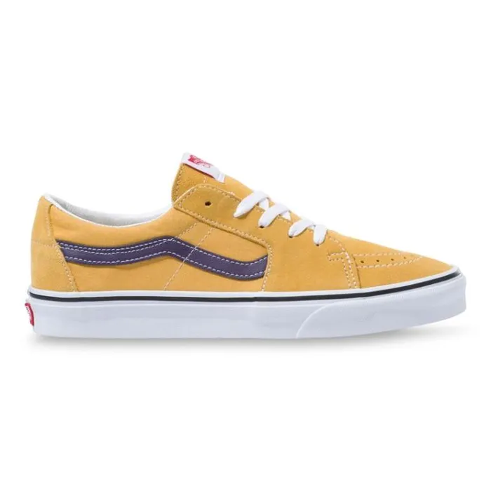 Vans Sk8Low Honey GoldPurple Velvet MensWomens Classics Shoes Vans Sk8Low Honey GoldPurple Velvet MensWomens Classics Shoes