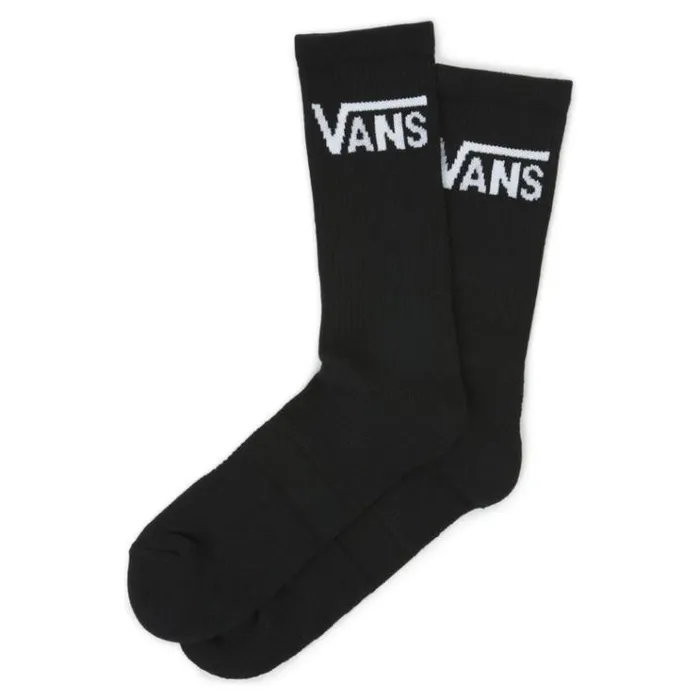 Vans Skate Crew Sock 1 Pack Black Mens Socks