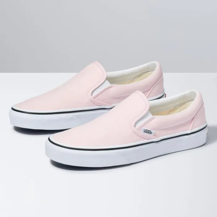 Vans SlipOn BlushingTrue White MensWomens Classics Shoes
