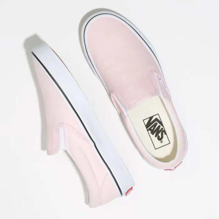 Vans SlipOn BlushingTrue White MensWomens Classics Shoes Vans SlipOn BlushingTrue White MensWomens Classics Shoes