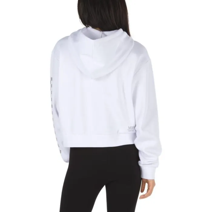 Vans Sporty Crop Hoodie White Womens Hoodies and Jackets Vans Sporty Crop Hoodie White Womens Hoodies and Jackets
