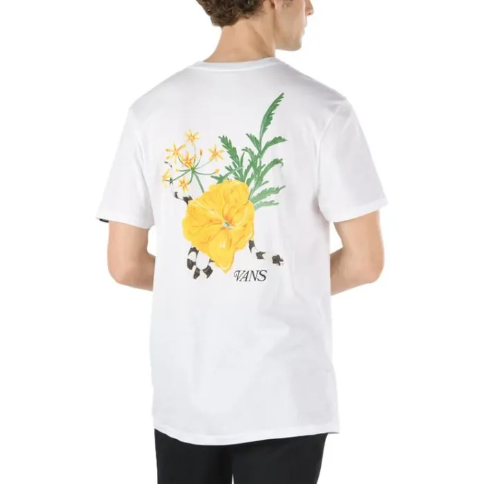 Vans Super Bloom TShirt White Mens TShirts and Tanks