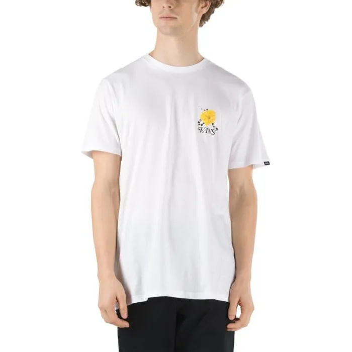 Vans Super Bloom TShirt White Mens TShirts and Tanks Vans Super Bloom TShirt White Mens TShirts and Tanks
