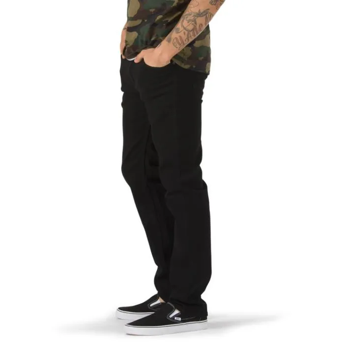 Vans V16 Slim Denim Black Mens Pants and Denim Vans V16 Slim Denim Black Mens Pants and Denim
