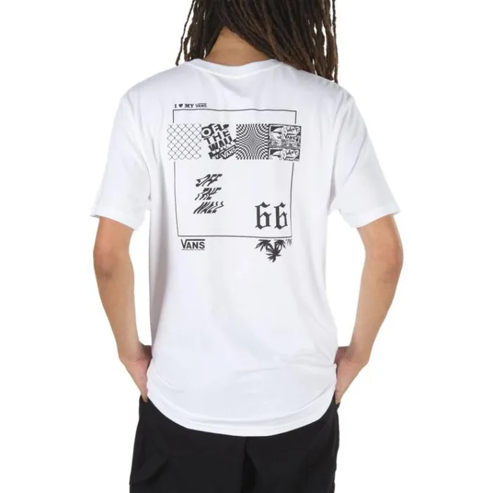 Vans Vintage V66 TShirt White Mens TShirts and Tanks