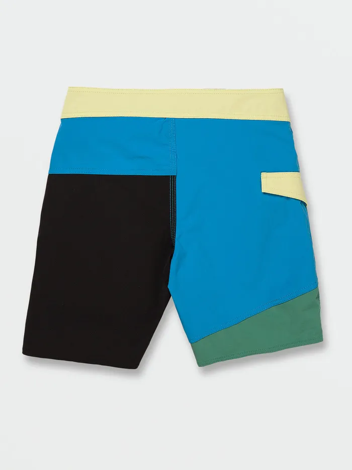 Volcom Boardshorts and Trunks Big Boys Halved Liberator Trunks 8211 Maliblue Maliblue 8211 Boys