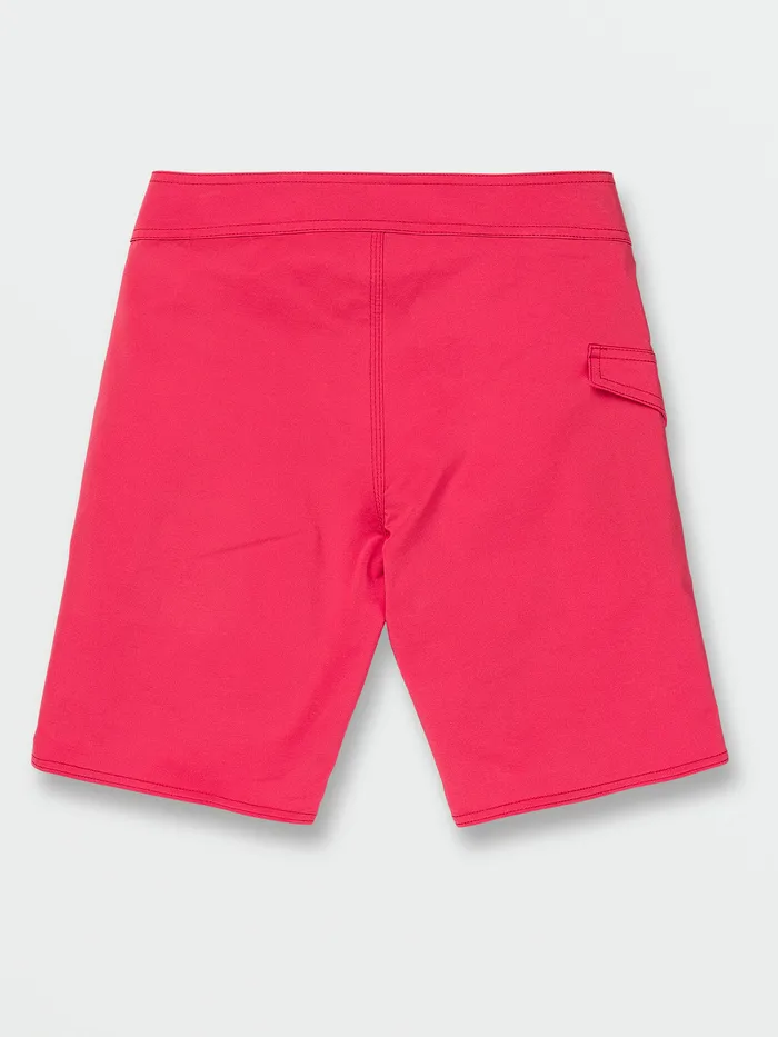 Volcom Boardshorts and Trunks Big Boys Lido Solid ModTech Trunks 8211 Carmine Red Carmine Red 8211 Boys